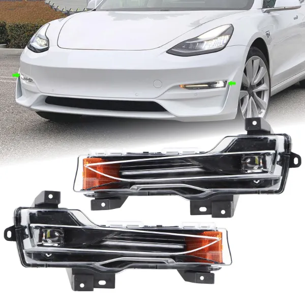 Фара протитуманна, права 107739200E Tesla Motors